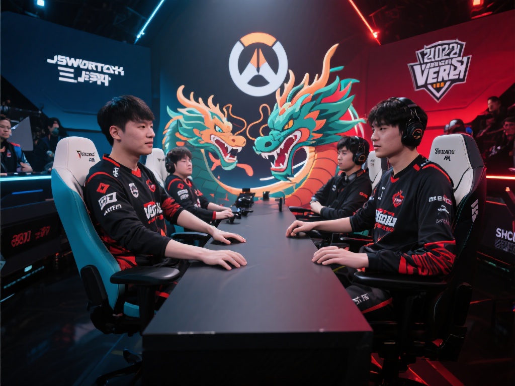 以2022年守望先锋联赛的一场焦点战为例，上海龙之