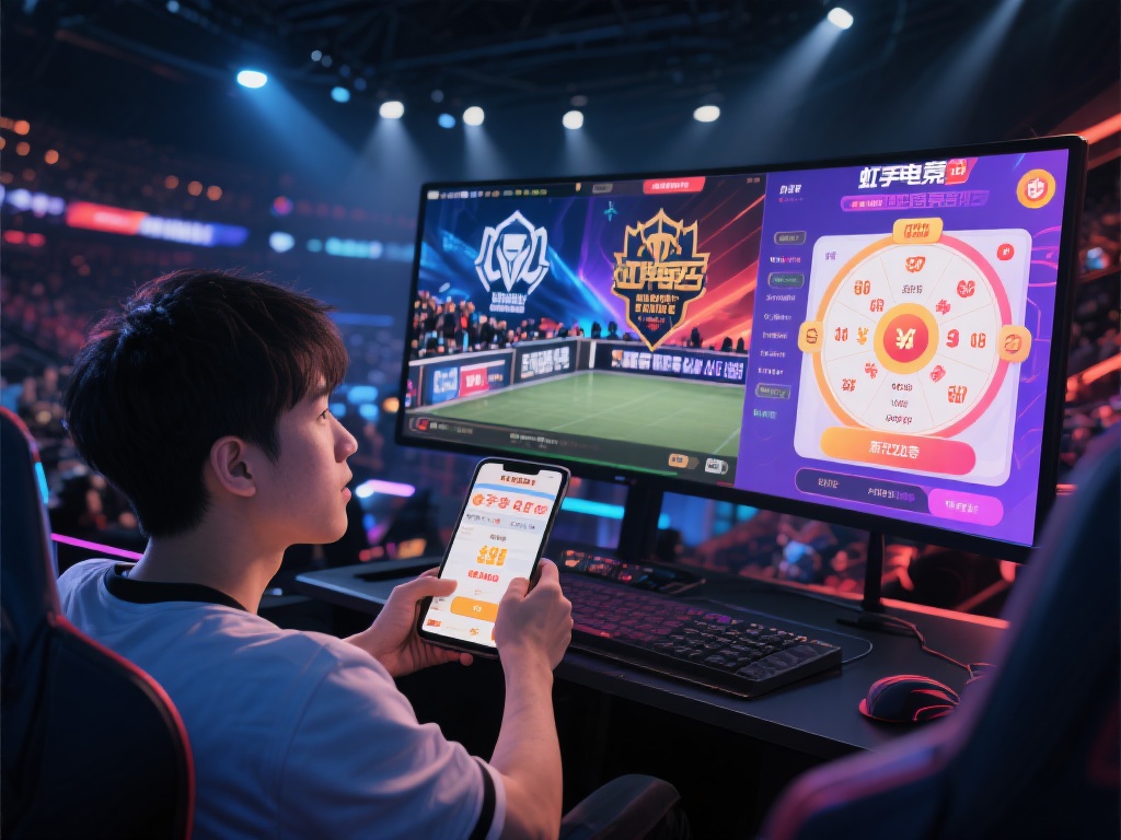 以新手玩家小李为例，他在接触虹电竞竞猜之前，对电竞