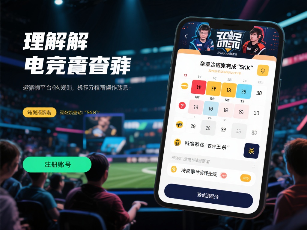 要理解电竞竞猜，首先需要了解它的基本规则和操作流程