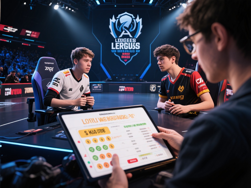 以某次《英雄联盟》世界赛为例，一位玩家通过分析两支